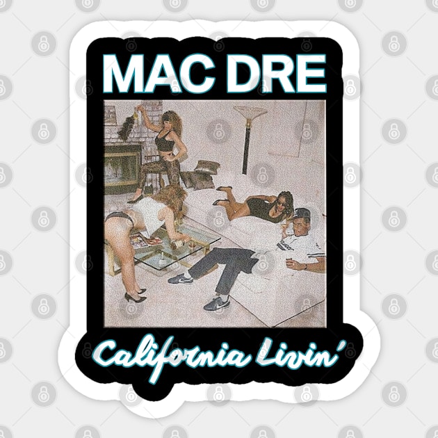 Mac Dre Sticker by Corte Moza